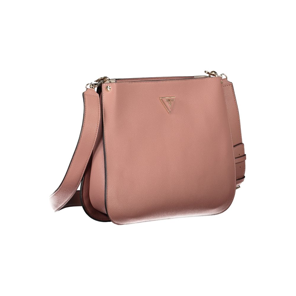 Rosa Handtasche aus Polyethylen