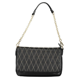 Schwarze Handtasche aus Polyethylen