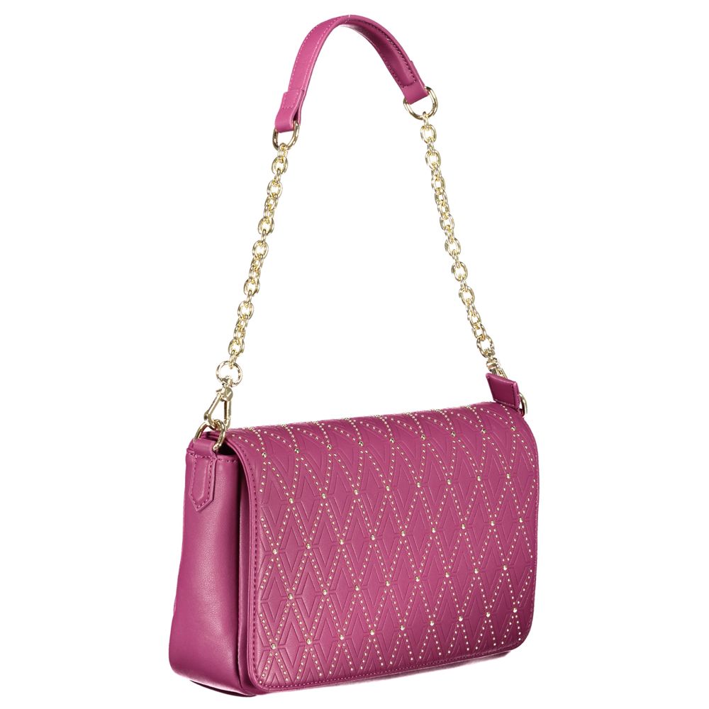 Lila Handtasche aus Polyethylen