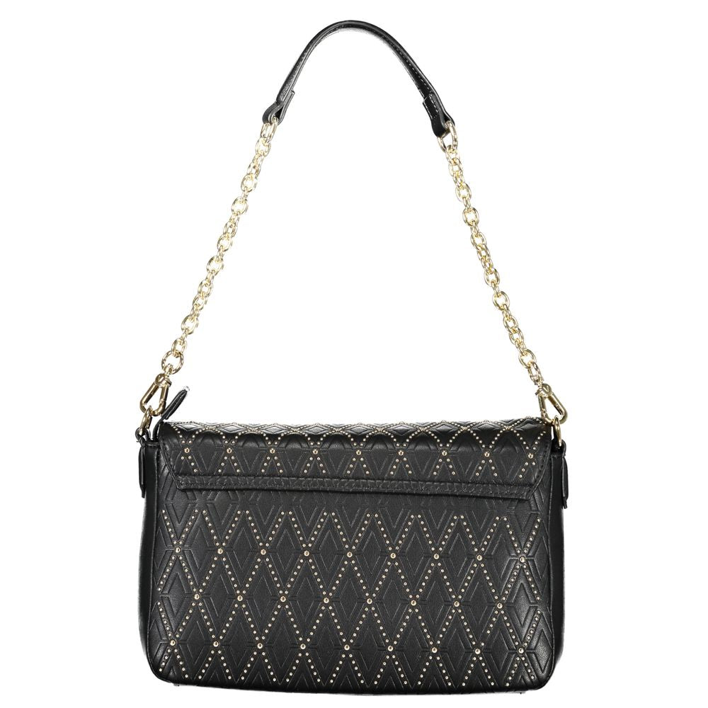 Schwarze Handtasche aus Polyethylen
