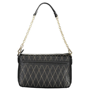 Schwarze Handtasche aus Polyethylen