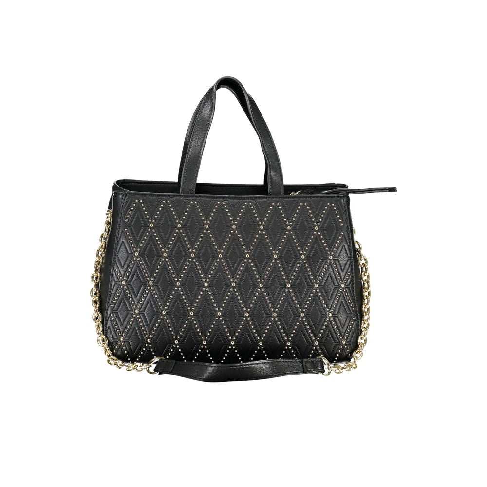 Mario Valentino Black Polyethylene Handbag
