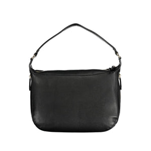Schwarze Handtasche aus Polyethylen