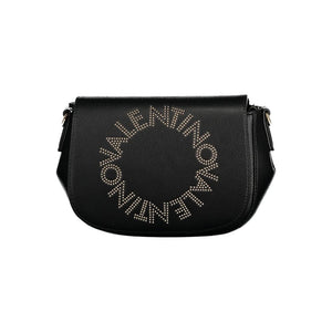 Schwarze Handtasche aus Polyethylen