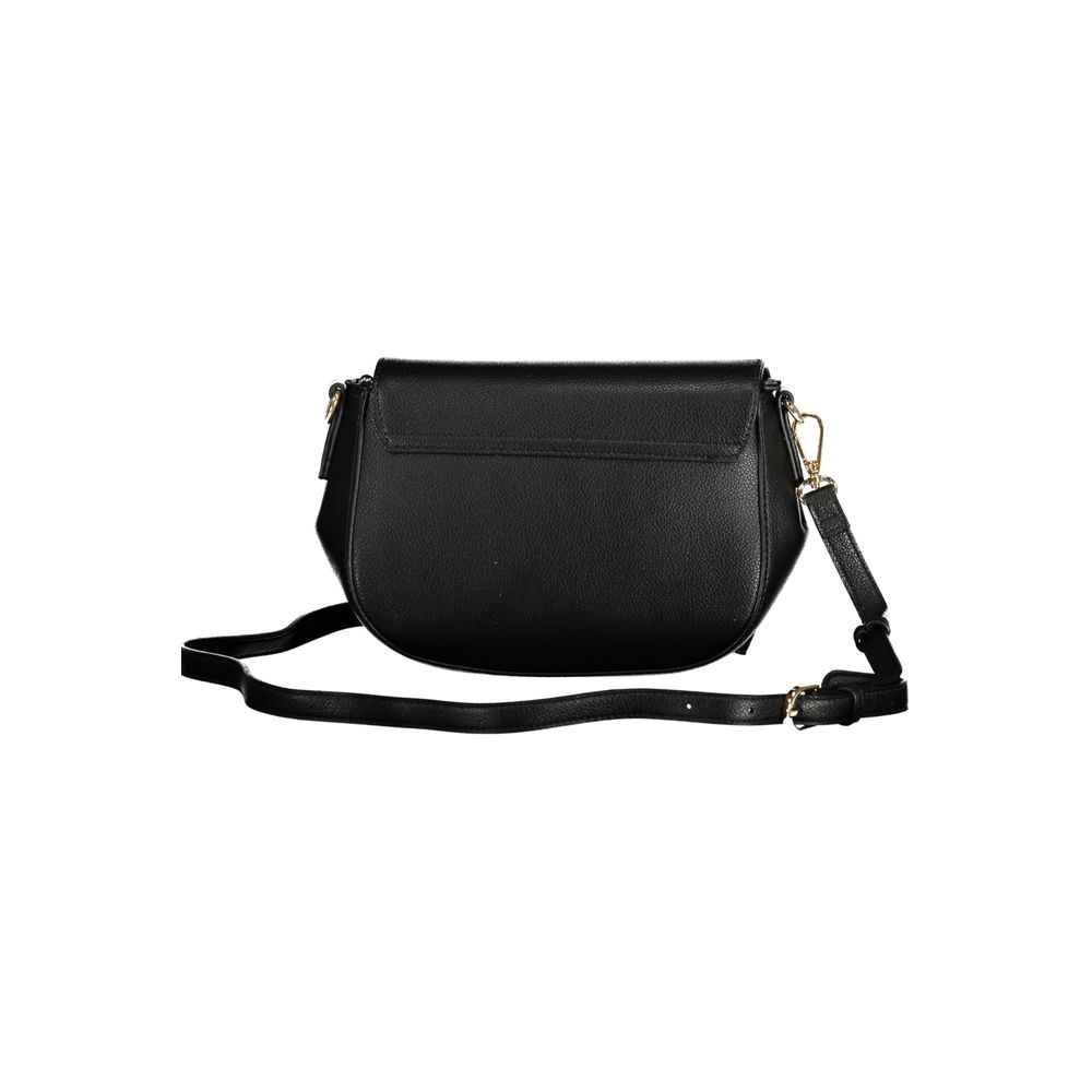 Schwarze Handtasche aus Polyethylen