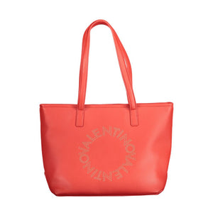 Rote Handtasche aus Polyethylen