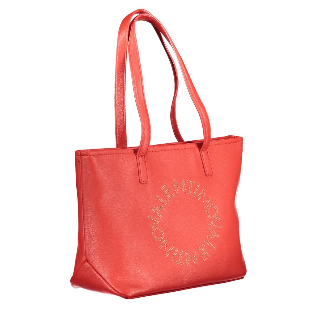 Rote Handtasche aus Polyethylen