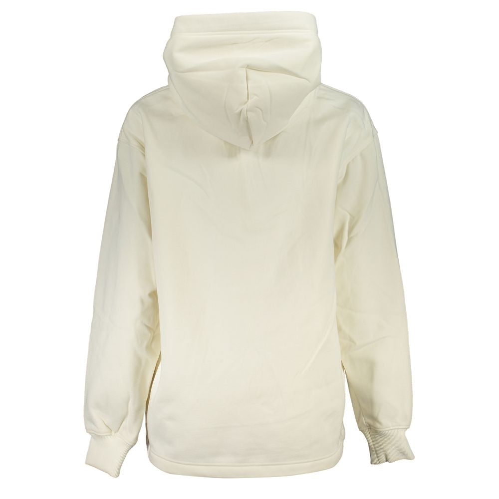 Weißer Polyesterpullover