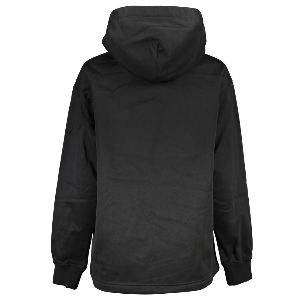 Schwarzer Polyesterpullover