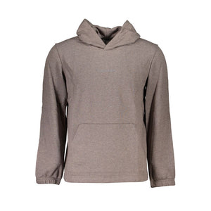 Brauner Baumwollpullover