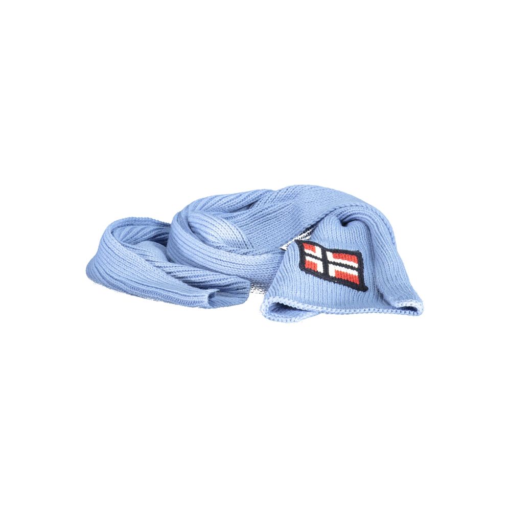 Blauer Marabu-Schal