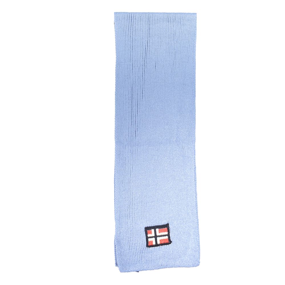 Blauer Marabu-Schal