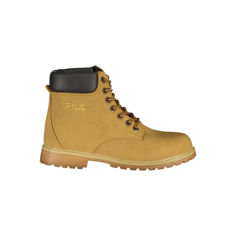 Gelber Polyesterstiefel