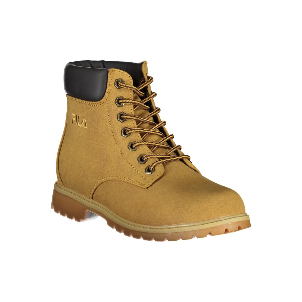 Gelber Polyesterstiefel