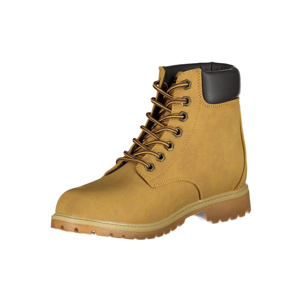 Gelber Polyesterstiefel