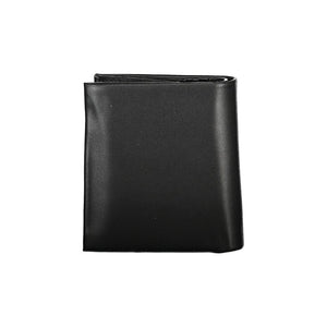 Schwarze Polyester-Geldbörse