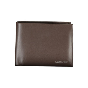 Braune Lederbrieftasche