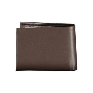 Braune Lederbrieftasche