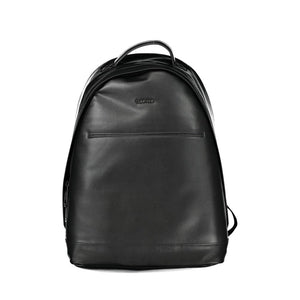 Schwarzer Polyester-Rucksack