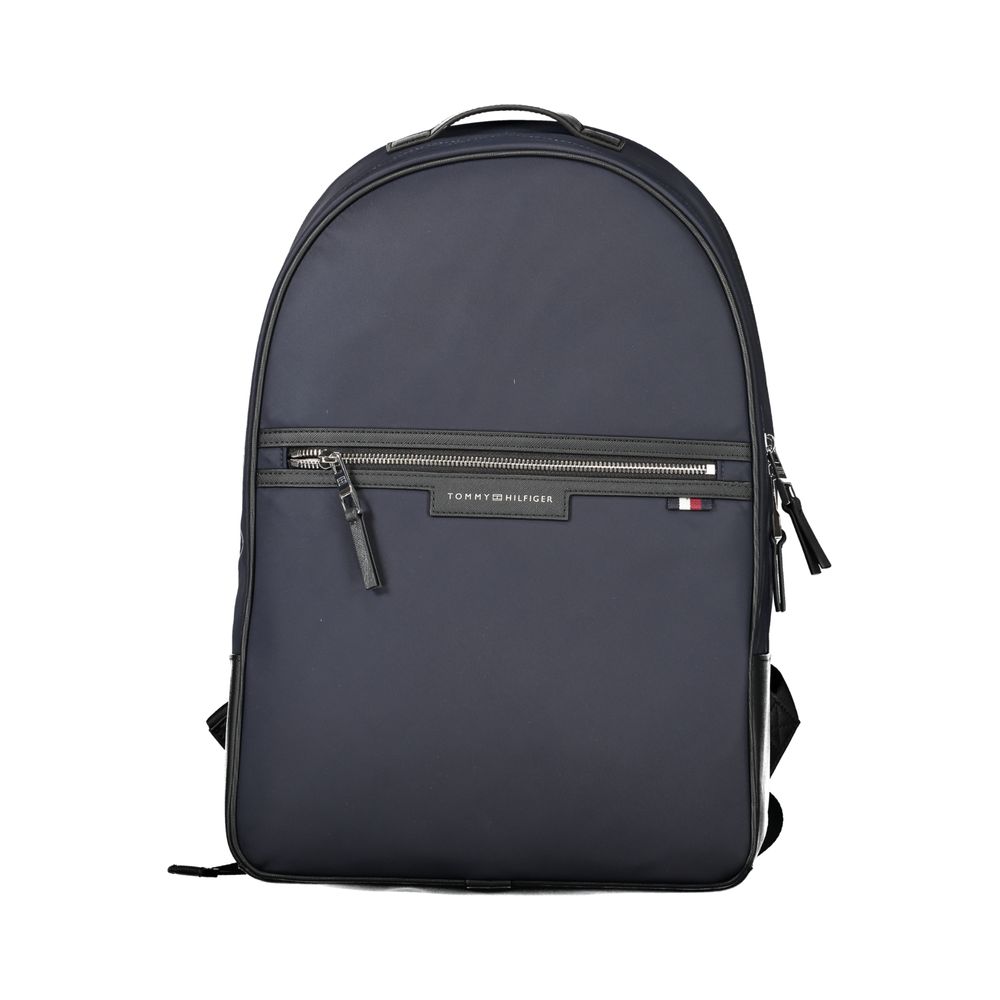 Blauer Polyester-Rucksack