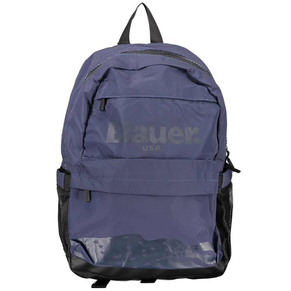 Blauer Polyester-Rucksack