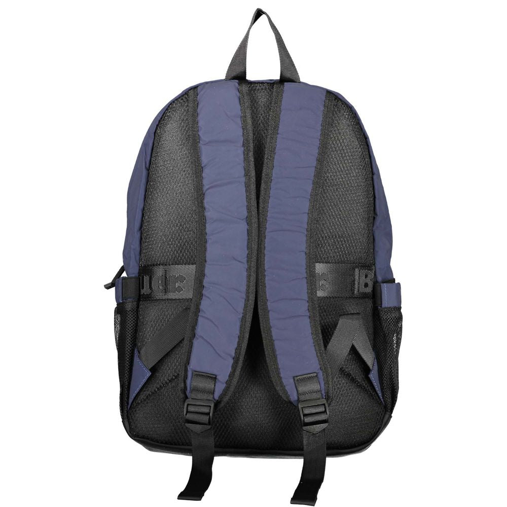 Blauer Polyester-Rucksack