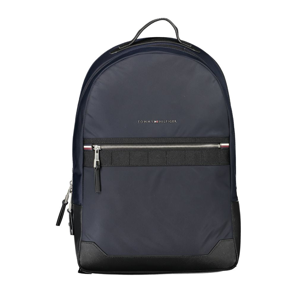 Blauer Polyester-Rucksack