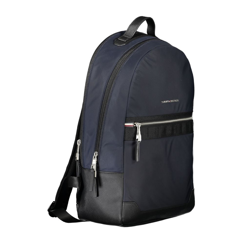 Blauer Polyester-Rucksack