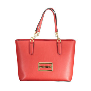Rote Handtasche aus Polyethylen