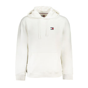 Weißer Baumwollpullover