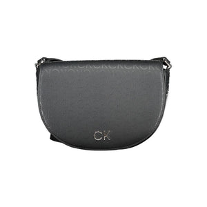Schwarze Handtasche aus Polyethylen
