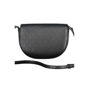 Schwarze Handtasche aus Polyethylen