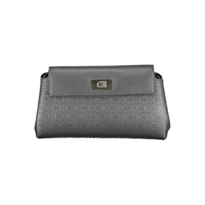 Schwarze Polyester-Handtasche
