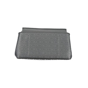 Schwarze Polyester-Handtasche