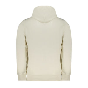 Weißer Baumwollpullover