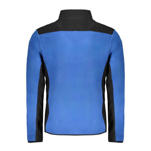 Blue Polyester Sweater