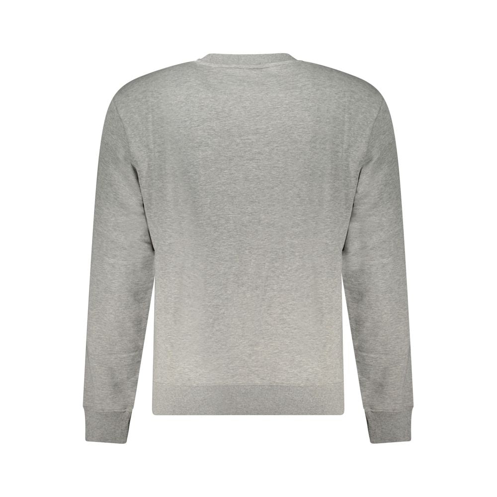 Grauer Baumwollpullover