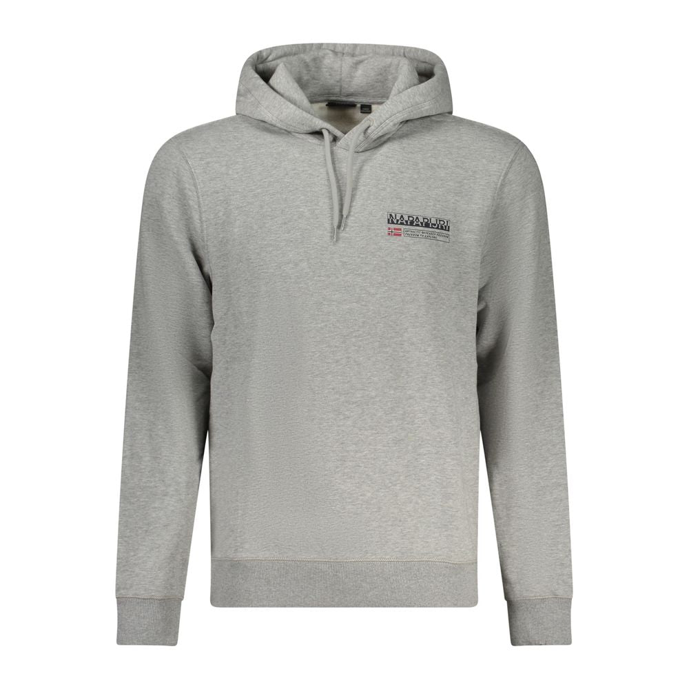 Grauer Baumwollpullover