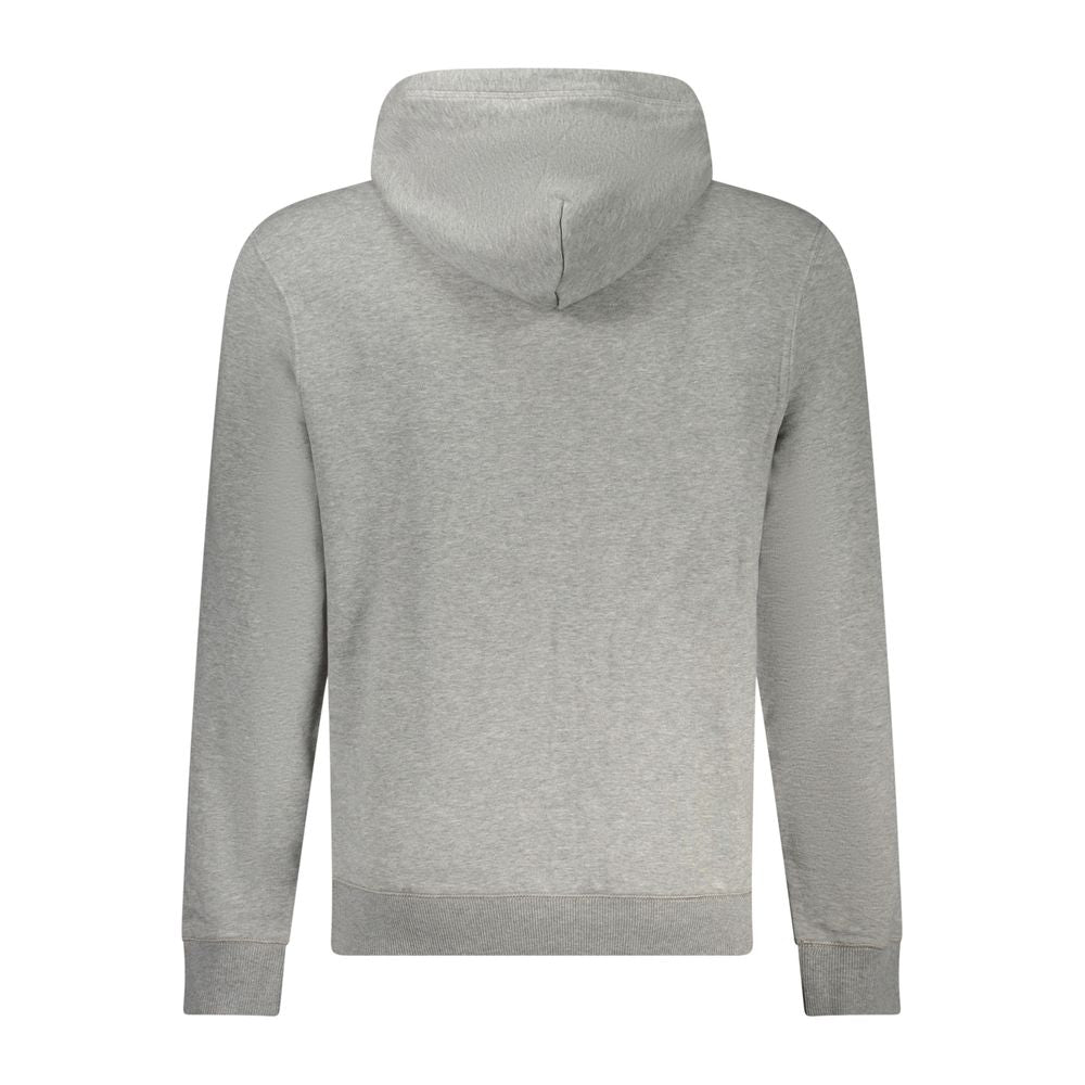 Grauer Baumwollpullover
