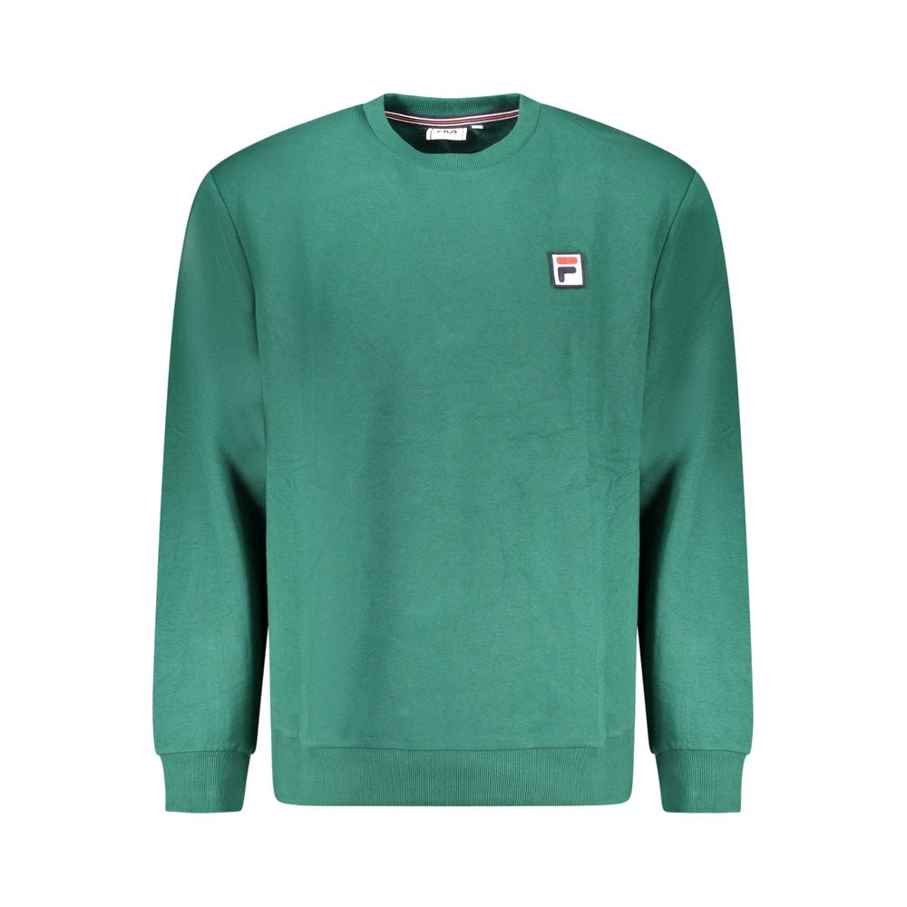 Grüner Baumwollpullover