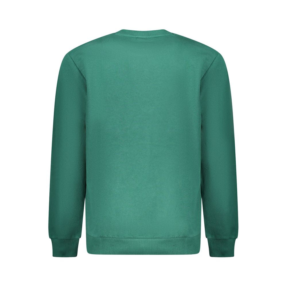 Grüner Baumwollpullover