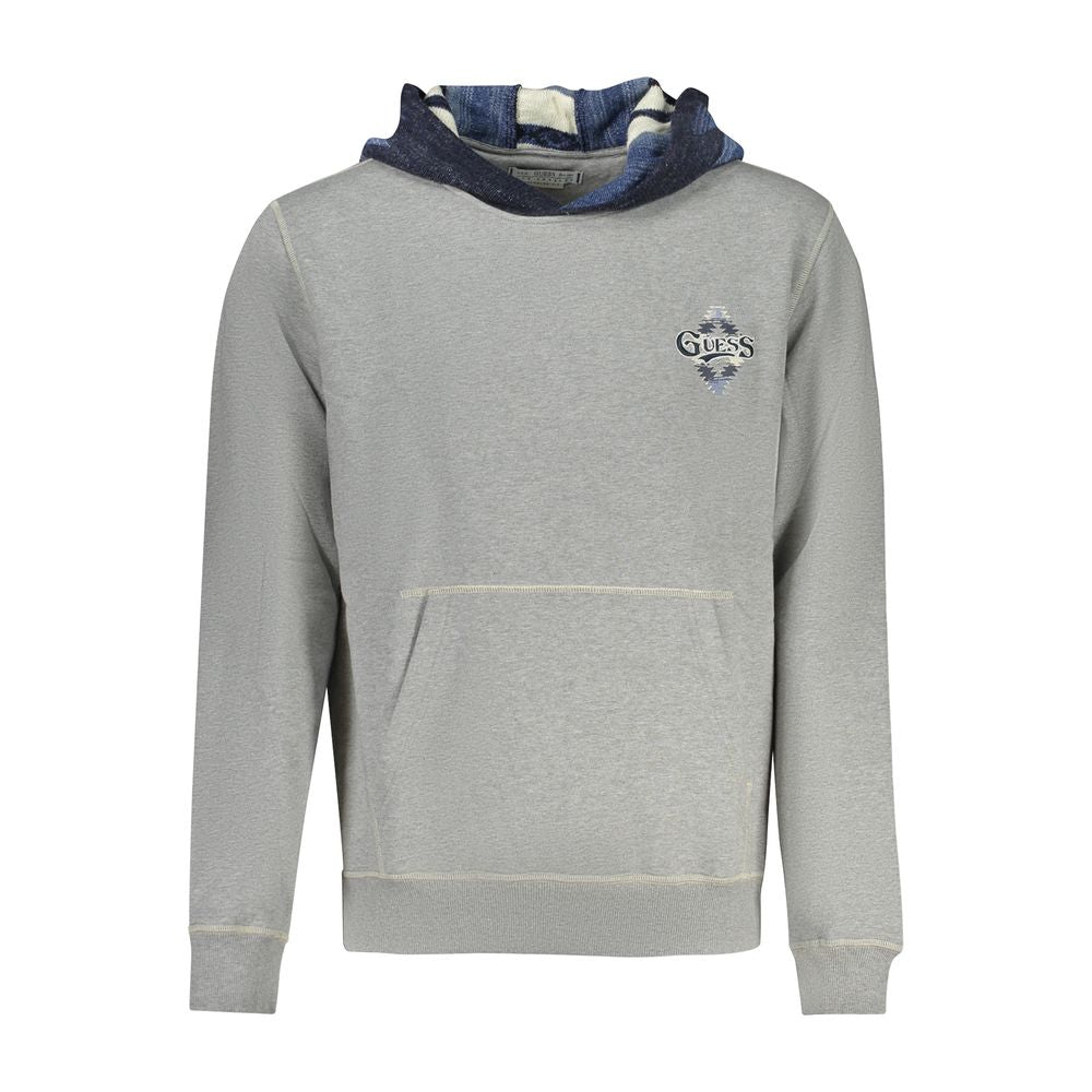 Grauer Baumwollpullover