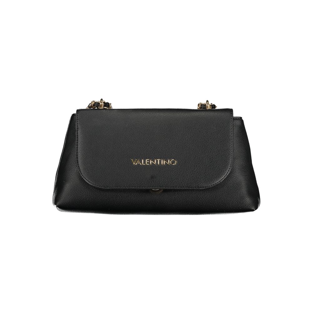Schwarze Handtasche aus Polyethylen