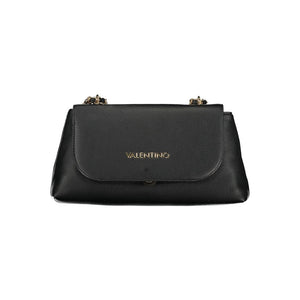 Schwarze Handtasche aus Polyethylen