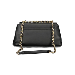 Schwarze Handtasche aus Polyethylen