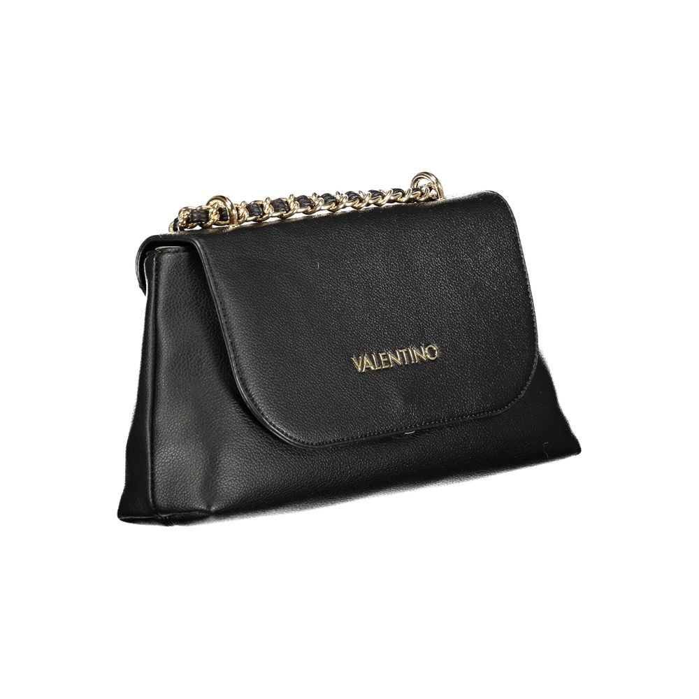 Schwarze Handtasche aus Polyethylen