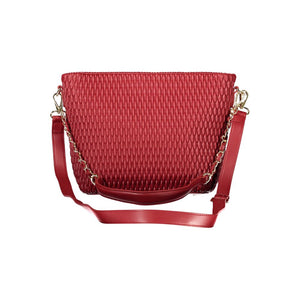 Rote Handtasche aus Polyethylen