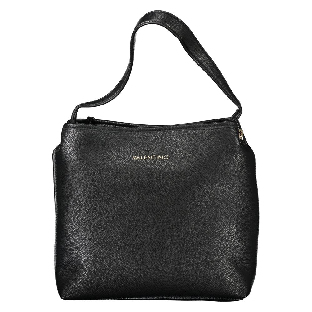Schwarze Handtasche aus Polyethylen