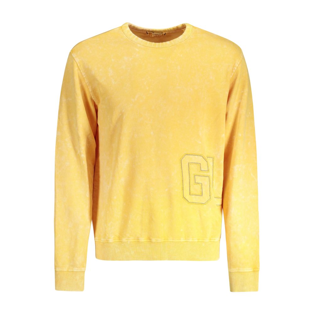 Gelber Baumwollpullover
