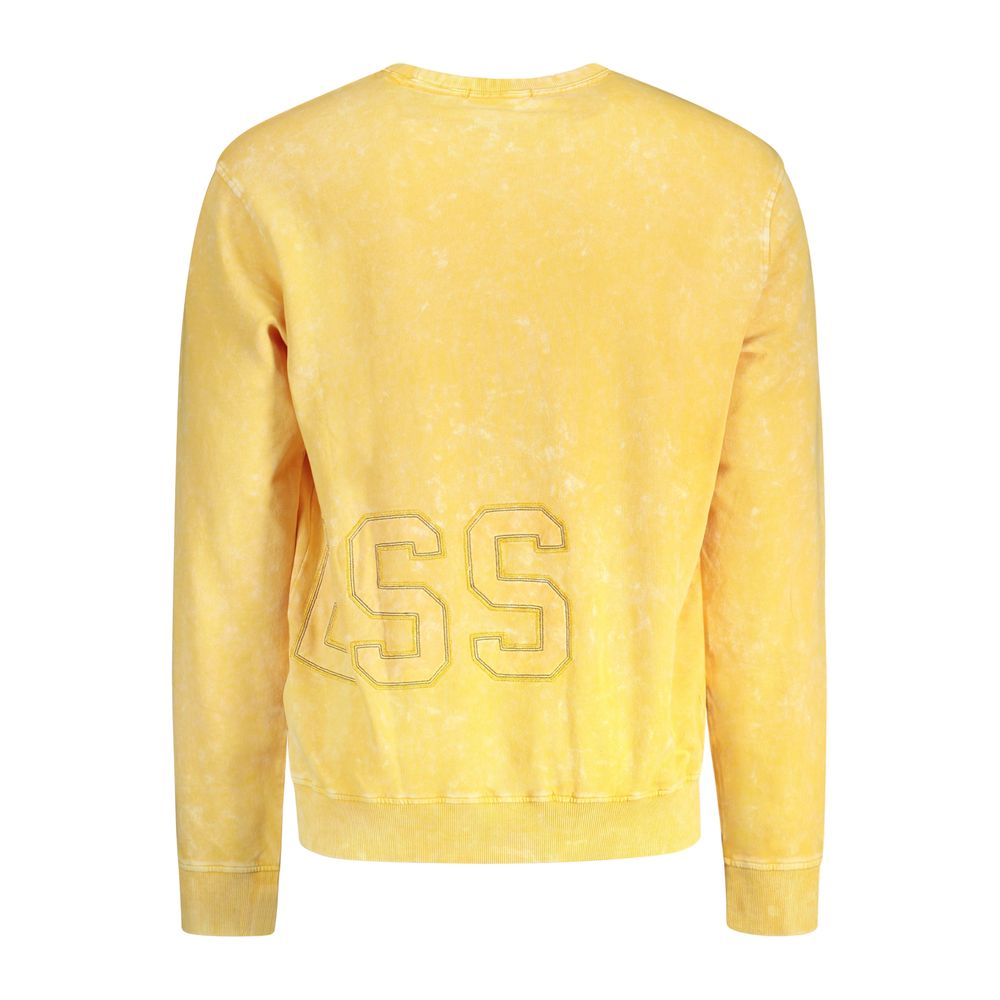 Gelber Baumwollpullover